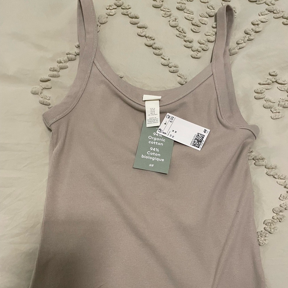 Tan H&M tank top medium